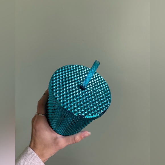 Starbucks 2023 blue chrome studded venti tumbler - Picture 3 of 4